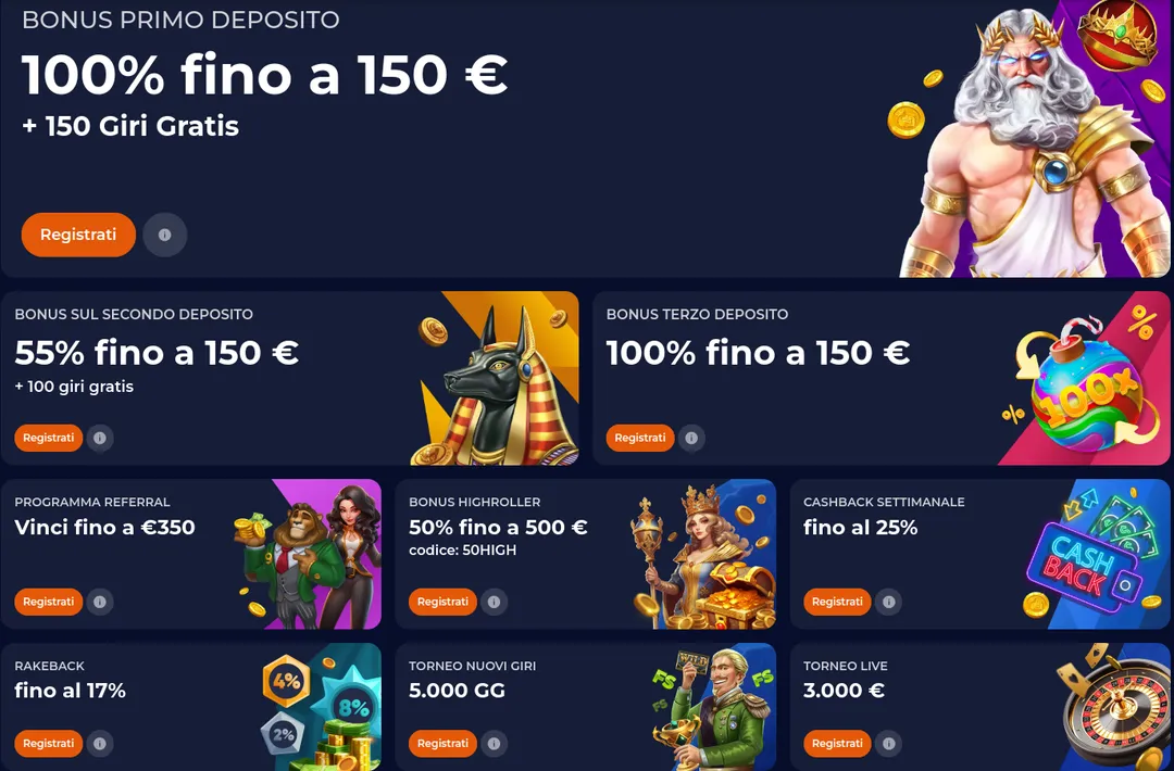 Nine Casino Bonus